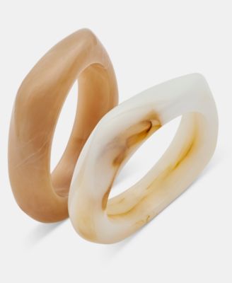 2-Pc. Set Textured Bangle Bracelets