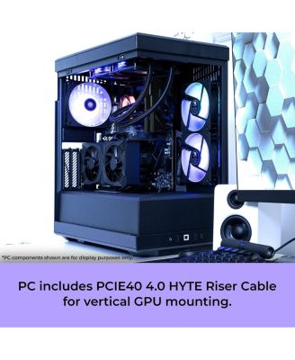 Y40BA7N5802 Liquid Cooled Gaming Desktop Computer, AMD Ryzen 7 7800X3D 4.2GHz, 32GB RAM, 1TB SSD, NVIDIA GeForce RTX 5080 16GB, Windows 11