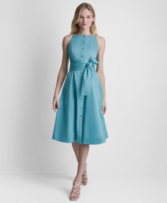 Women's Sleeveless Crewneck Dress