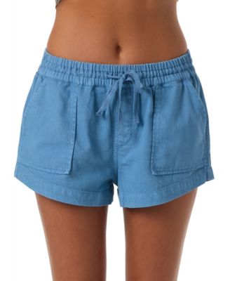 Juniors' Relaxed Woven Shorts