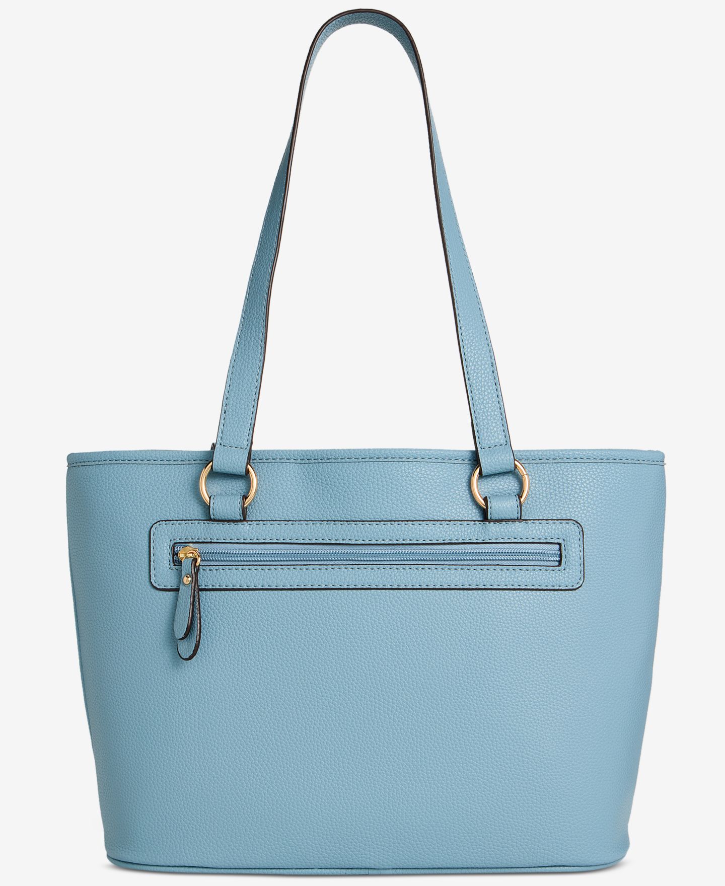 Женская сумка Giani Bernini Vertical Colorblock Tulip Tote, цвет: Голубой — фото 4