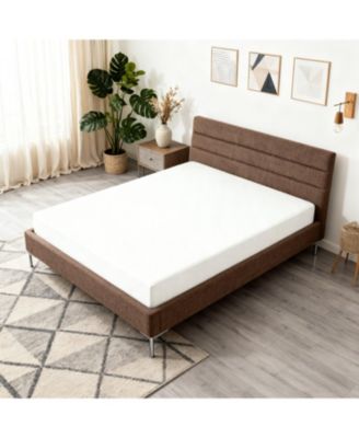 6 Tea Memory Foam Mattress in Box, Fiberglass Free, (Bed not included)
