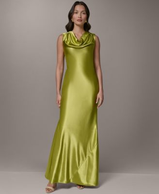 Women's Cowl Neck Ball Gown