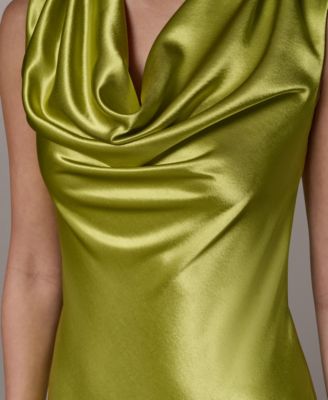 Women's Cowl Neck Ball Gown