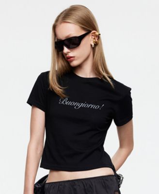 Women's Baby Crew Neck T-Shirt