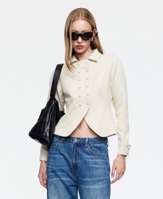 Women's Form Button-Front Jacket