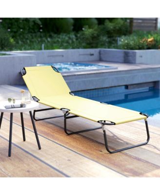 Foldable Reclining Pool and Beach Chair, Oxford,