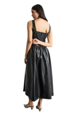 Women's Faux Leather Body-Con Dresses | Macy's
