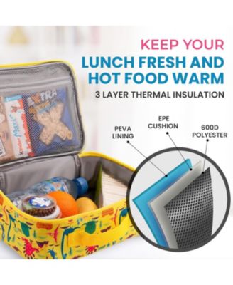 Thermal Kids Lunch Cooler Portable Lunch Box with Handle