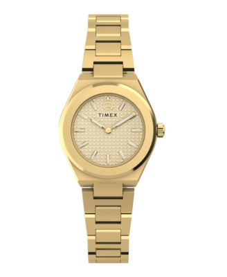 Women's Quartz Analog Gold-Tone Stainless Steel Watch 24mm