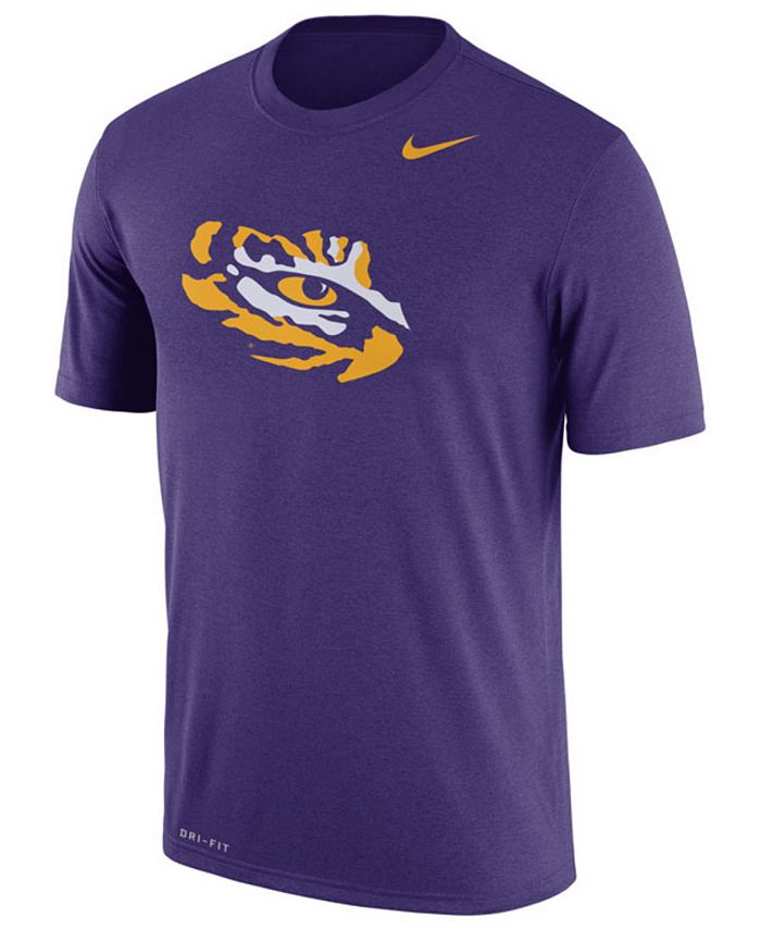 Nike Men's LSU Tigers Legend Logo T-Shirt - Macy's