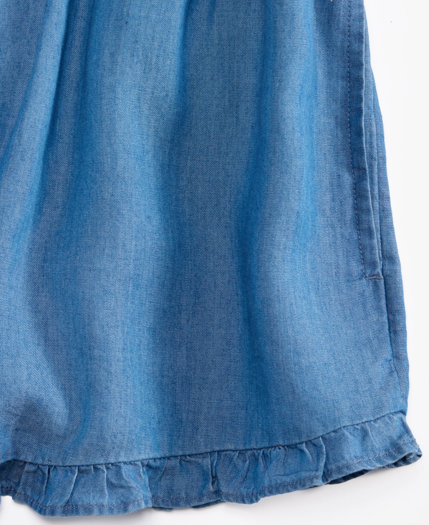 Женские шорты On 34th Chambray Ruffled Drawstring, цвет: Варёный — фото 5