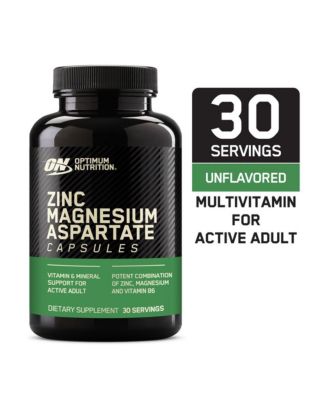 Muscle Recovery and Endurance Supplement for Men and Women, Zinc and Magnesium Supplement, 90 Count