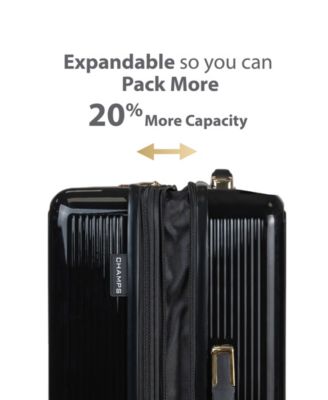 3-Piece Luxe Hardside Luggage Set