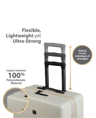 3-Piece Vintage Muse Collection Hardside Luggage Set