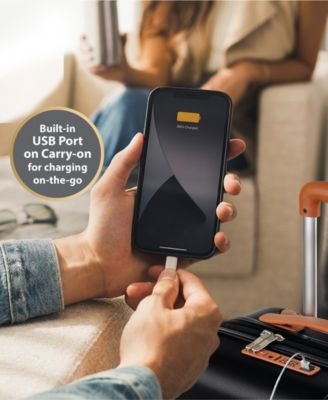 2-Pc. Vintage Hardside Luggage Set