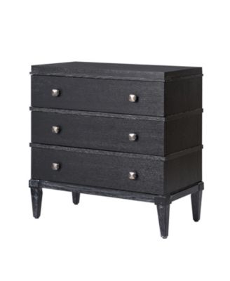 Taesan Transitional 28'' W 3-Drawer End Table with Charging Station