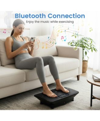 Vibration Plate Exercise Machine with Gravity Sensor for Home