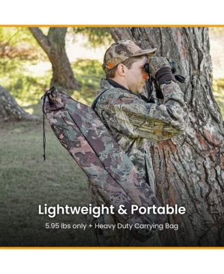 360degree(s) Degree Compact Swivel Hunting Stool Chair with No-Sink Feet - (2-Pack)