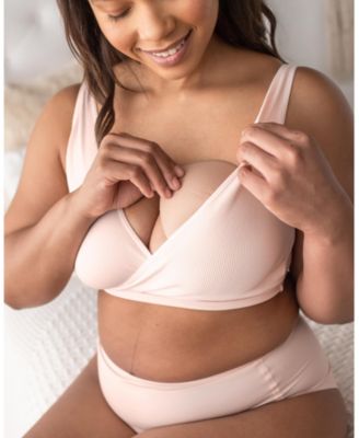 Maternity Busty Sublime Adjustable Crossover Nursing & Lounge Bra - Fits 30E-40I