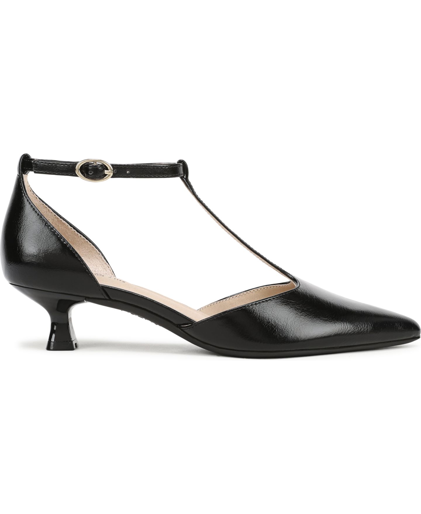 Женские туфли LifeStride Marion Pointed Toe Pumps, цвет: Чёрный искусственная лаковая кожа — фото 2