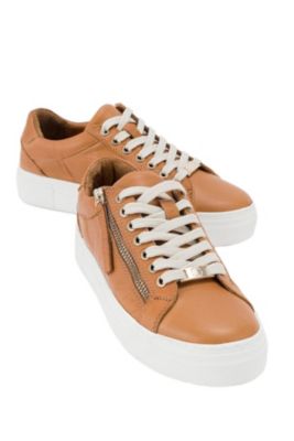 Women's Beryl Leather Zip Sneaker