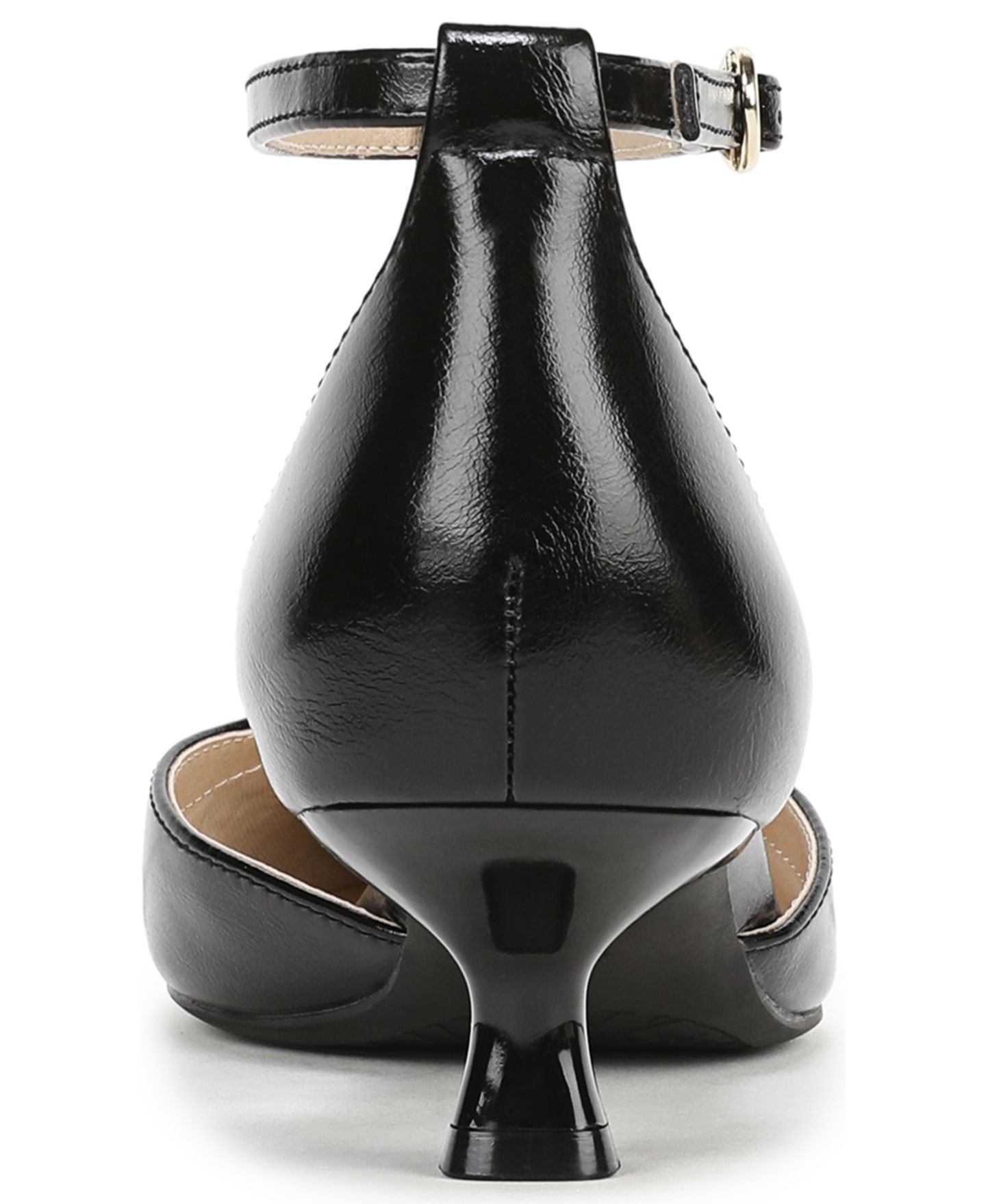 Женские туфли LifeStride Marion Pointed Toe Pumps, цвет: Чёрный искусственная лаковая кожа — фото 3