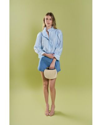 Women's Ruffle Detailed Blouse