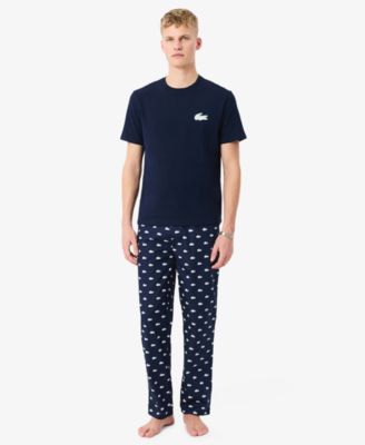 Men's Short-Sleeve T-Shirt and Pajama Pants, 2-Piece Set