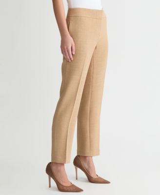 Women's Clean-Waist Straight-Leg Pants