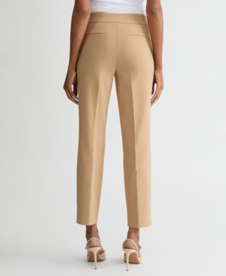 Women's Stretch Twill Cropped Pull-On Pants, Regular & Petite