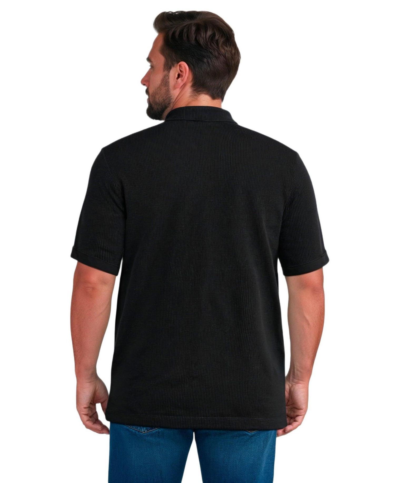 Big & Tall Ribbed Polo