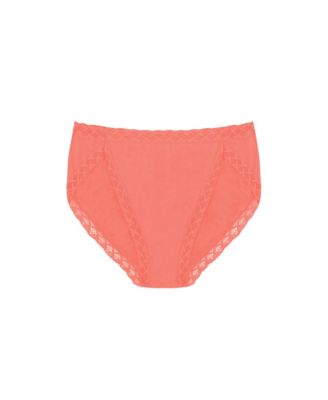Women's Bliss Lace-Trim Cotton French-Cut Brief Underwear 152058