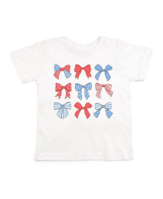 Big Girls Patriotic Cutie Short Sleeve T-Shirt