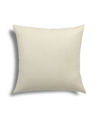 Ramie Linen Decorative Pillow, 22" x 22"