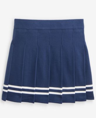 Big Girl Striped Tennis Skirt