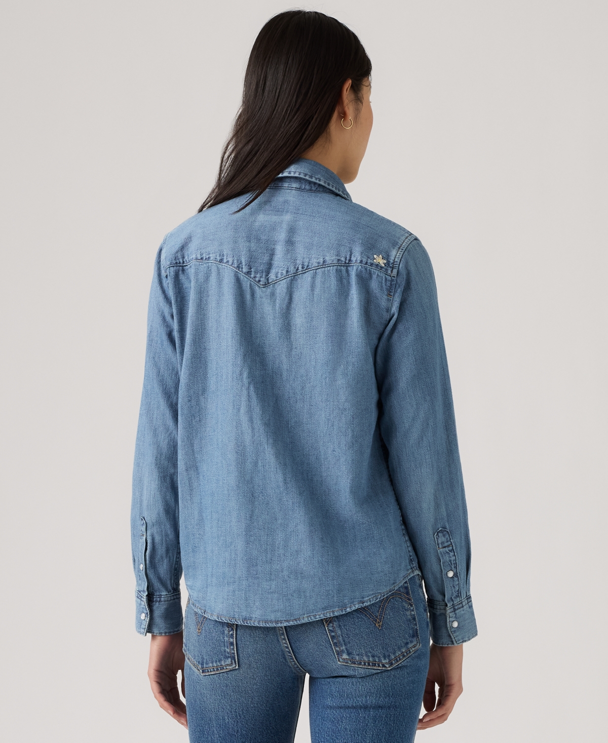 Levi's Women's The Ultimate Western Cotton Denim Shirt