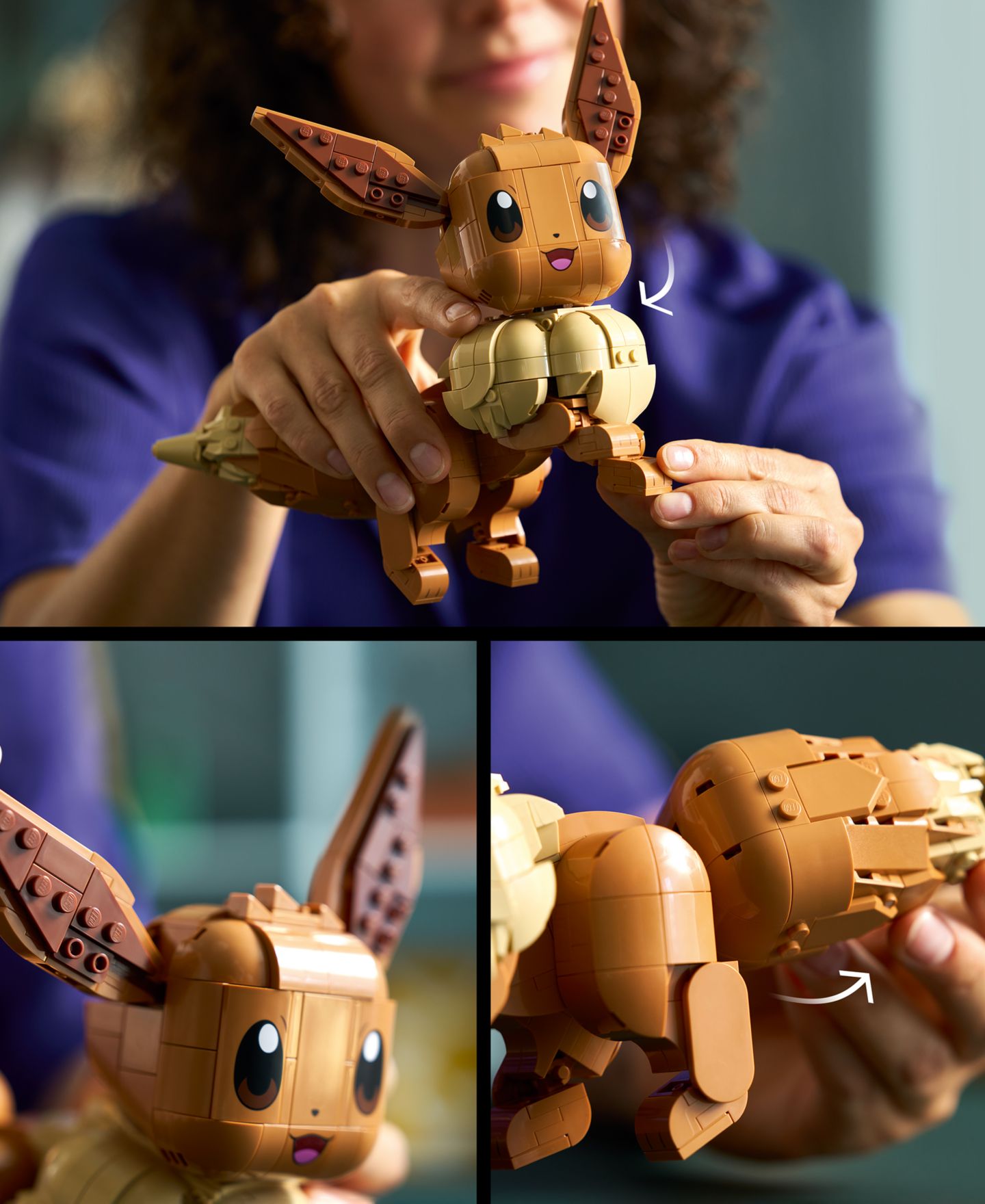 Детский конструктор LEGO® Pokémon Eevee Building Set 72151, 587 Pieces — фото 3
