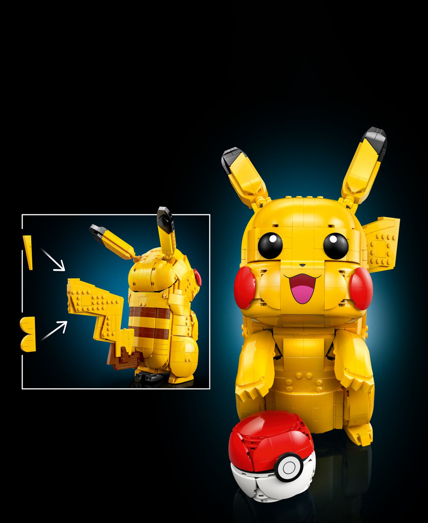 Детские конструкторы LEGO® Pokémon Pikachu and Poké Ball 72152, 2050 Pieces — фото 3