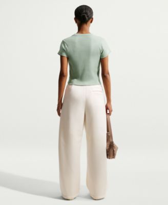 Sportswear Women's Tight Ribbed Short-Sleeve T-Shirt