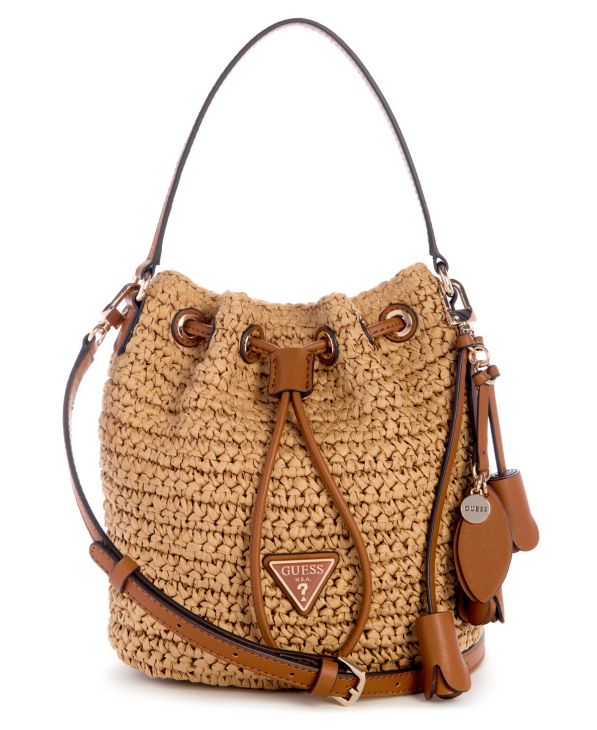 Guess Ofelia Mini Top Handle Bucket Handbag