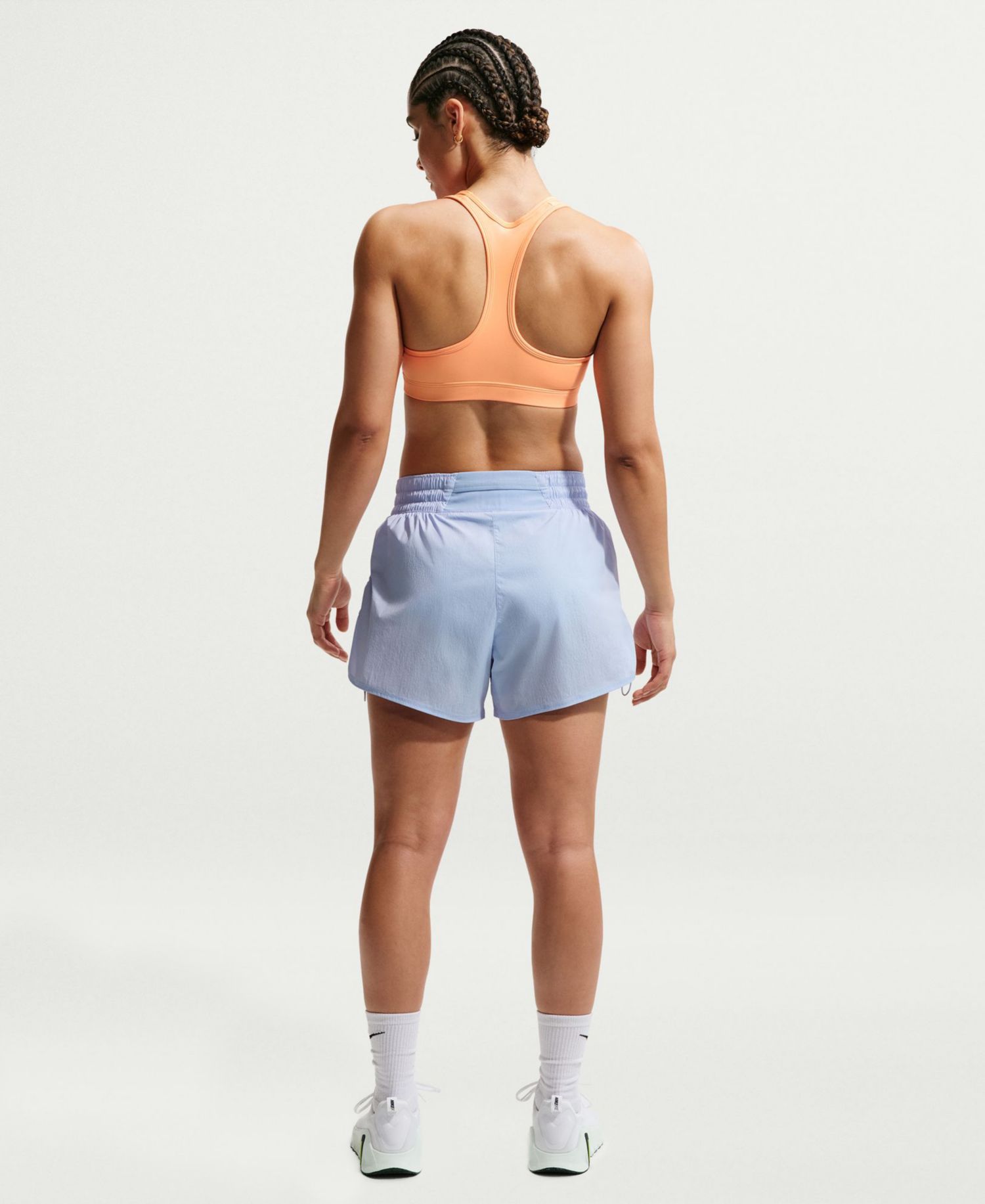 Women's One Dri-Fit Brief-Lined High-Waist Shorts