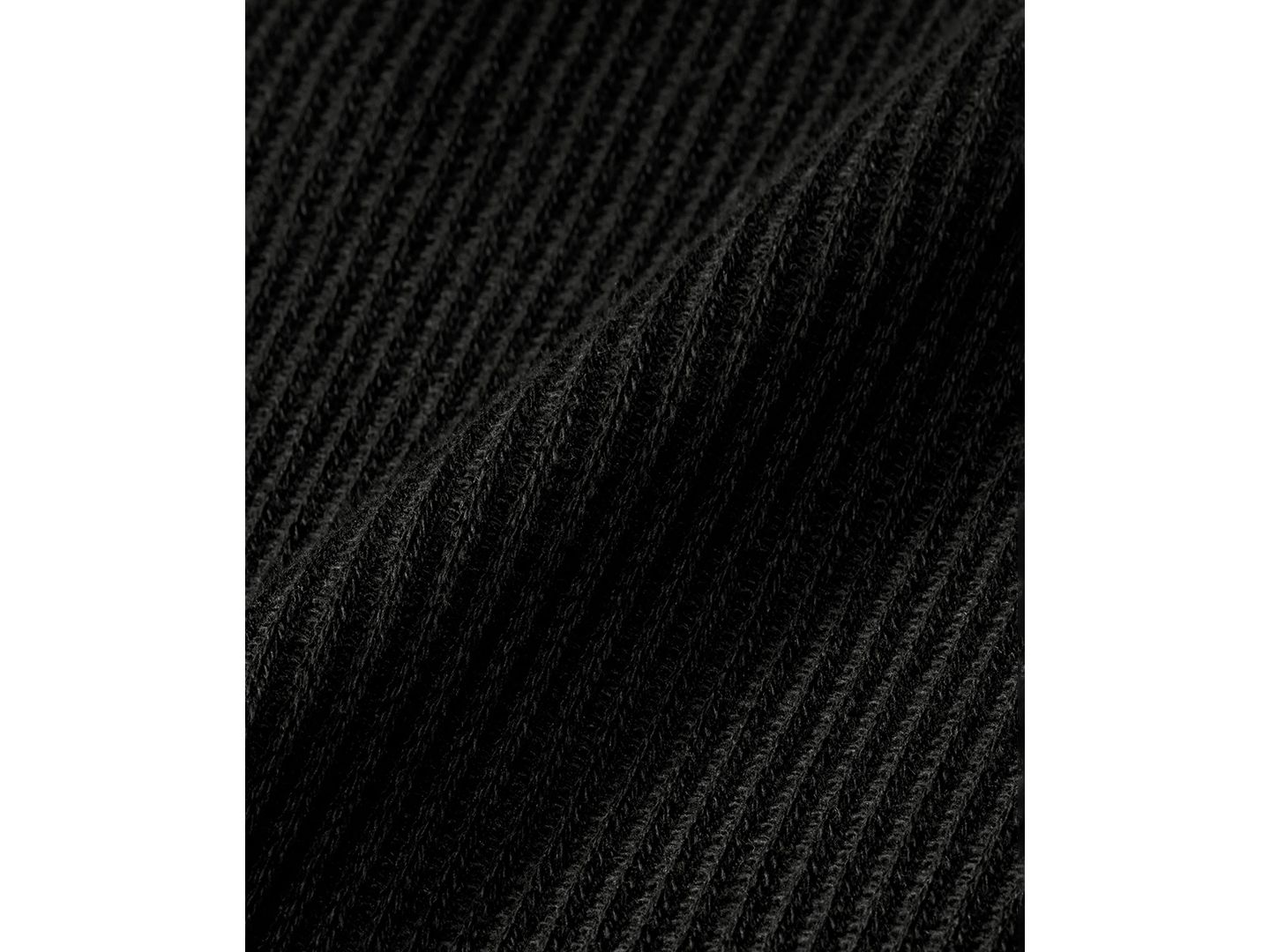 Женский оверсайз-лонгслив-хенли Nike Sportswear Chill Waffle, цвет: Чёрный / Молочный — фото 6