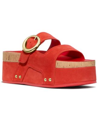 Women's Halo Platform Footbed Sandals