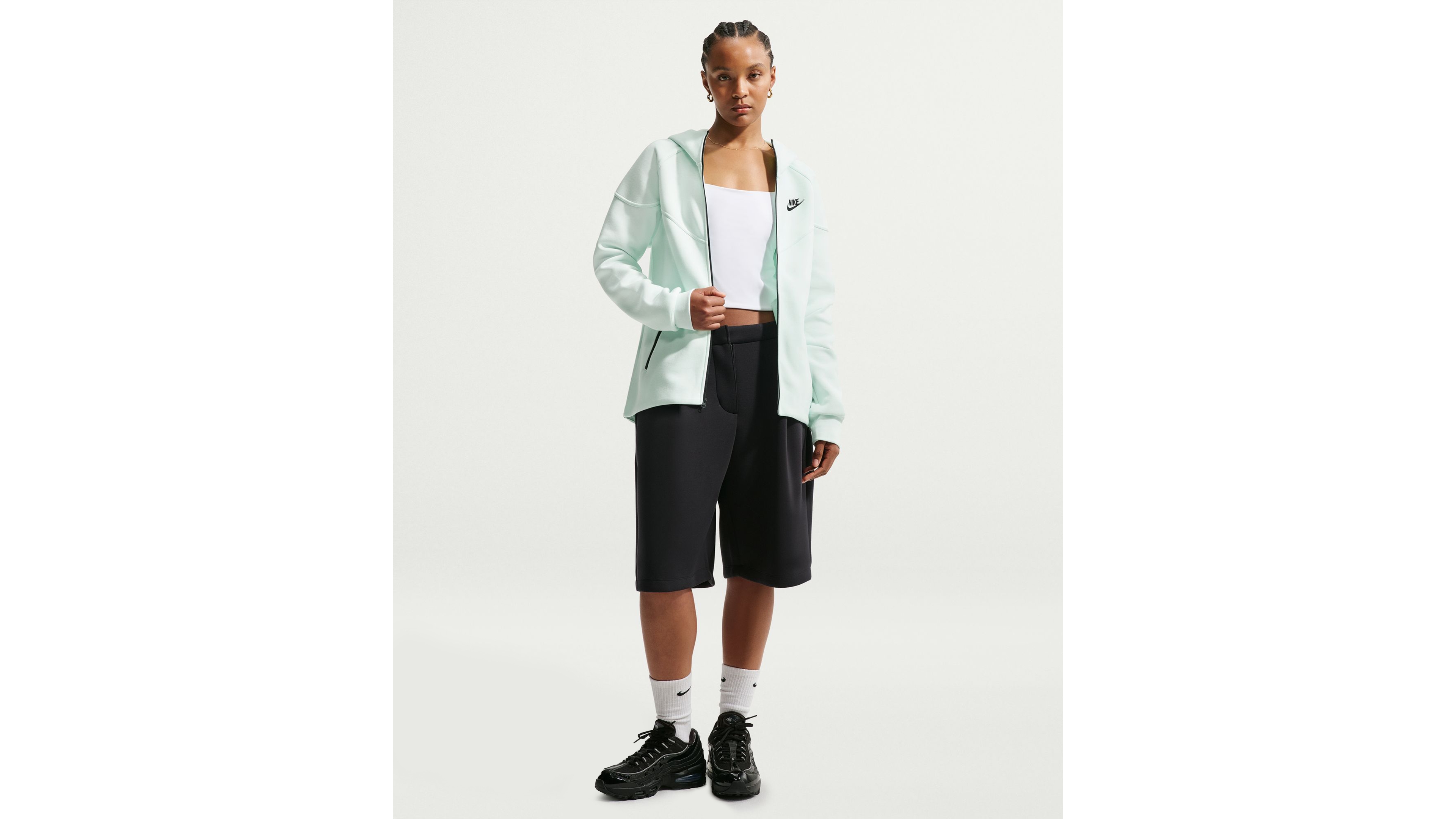 Nike Women's Sportswear Tech Fleece Windrunner Full-Zip Hoodie