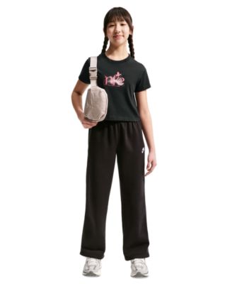 Girls' 7-20 Sportswear Cropped Mod Short-Sleeve T-Shirt