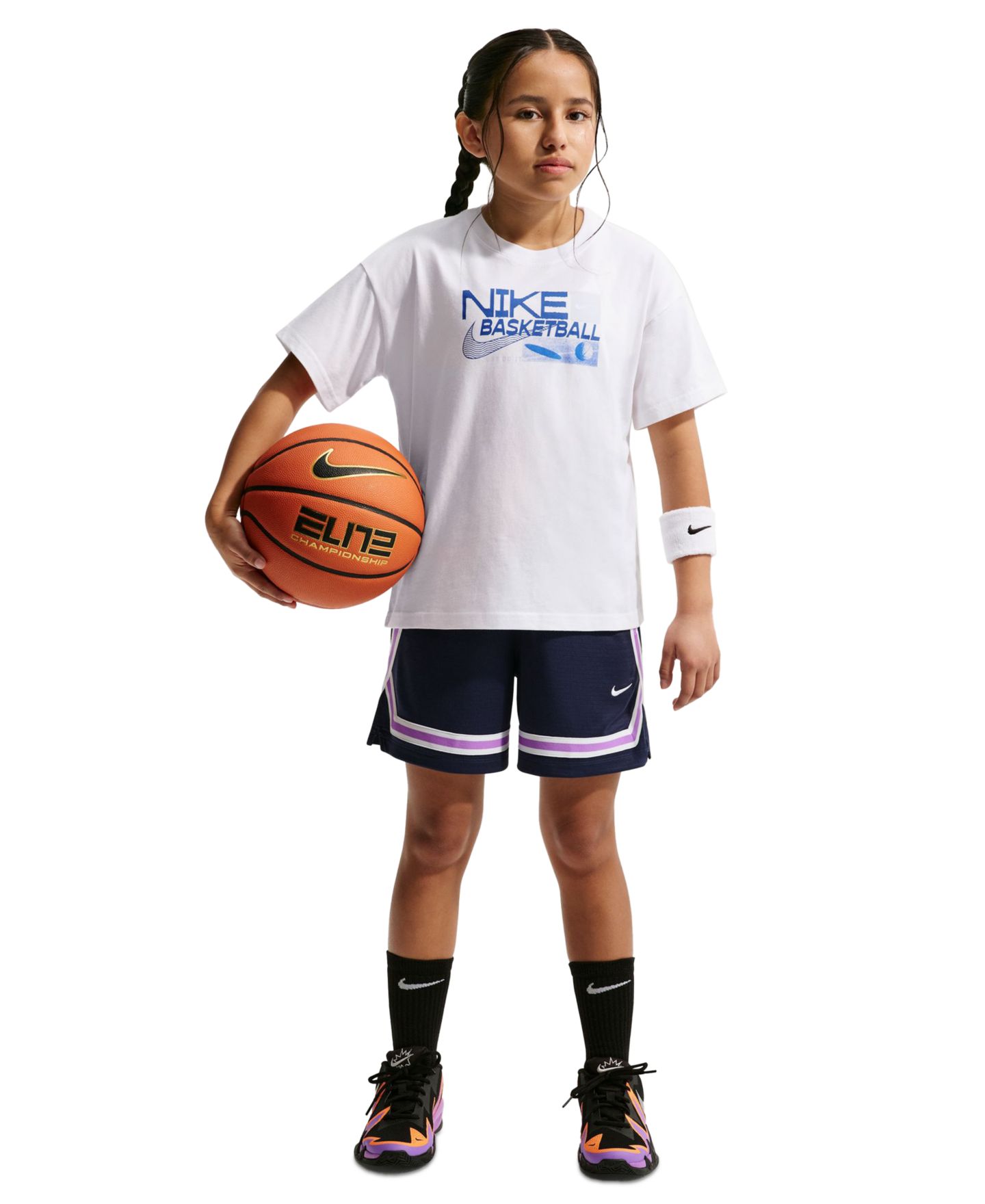 Детская футболка Nike Sportswear Short-Sleeve T-Shirt, цвет: Белый — фото 1