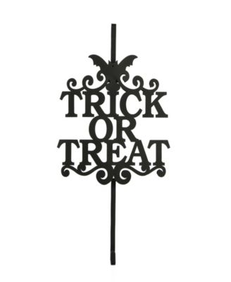 19" Halloween "Trick or Treat" Wreath Hanger