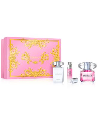 Versace 3-Pc. Bright Crystal Gift Set - Fragrance - Beauty - Macy's