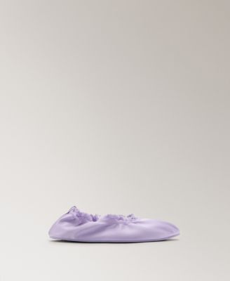 Women's Elastic Satin Ballet Flats